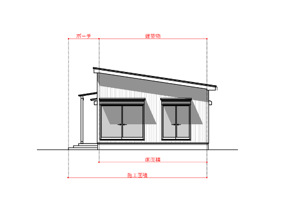 施工面積の考え方