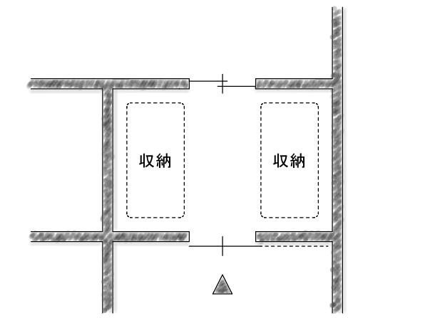 容量が増えた3畳の収納スペース